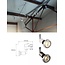 Fantasia Fantasia TR0024W Schienenstrahler für GU10, ausrichtbar, weiß, Stahl, 147x122mm, IP20, 220-240V
