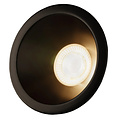 Fantasia Fantasia Deep Deco fester Einbauspot, Keramik/Aluminium, LED 7,5W 831lm 2700K, Ø69mm, schwarz, dimmbar