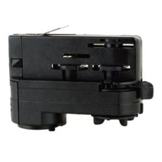 Fantasia Fantasia 3-fase adapter voor railverlichting, zwart - voor driefasige stroomrail, snel te monteren