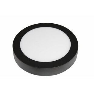 Fantasia FLUKE applique murale ronde noire dimmable 3000K