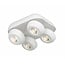 Fantasia Fantasia OLEO quadratische Deckenlampe mit 4 schwenkbaren Spots, LED 4x7W 3000K, weiss, dimmbar