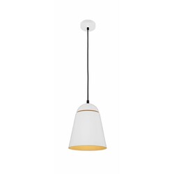 Fantasia lámpara colgante cónica metal, negro, E27