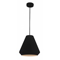 Fantasia Fantasia conische hanglamp zwart, diameter 250 mm, hoogte 148 cm, metaal, E27 fitting, lamp niet inbegrepen