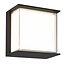 Fantasia Fantasia Aslan black outdoor wall light with built-in 9W SMD LED, 1100 lumens, 3000K and IP65 protection