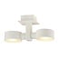 Fantasia Fantasia NicNac plafonnier 2x G9 LED blanc satiné, gradable, orientable, 2700K blanc chaud