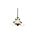 Fantasia Fantasia ASPER chandelier Ø550mm, height 400-870mm, 3x E14 excl. light source, rust/amber