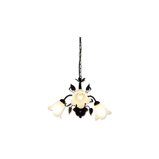 Fantasia Lustre Fantasia ASPER Ø550mm, hauteur 400-870mm, 3x E14 ampoule non incluse, rouille/ambre