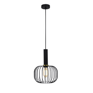 Fantasia Noah Hängelampe schwarz-gold E27 Ø250mm