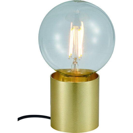 Fantasia Fantasia Babu lampe de table or brossé, Ø80 x 84 cm, culot E27 (ampoule non incluse).
