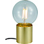 Fantasia Fantasia Babu lampe de table or brossé, Ø80 x 84 cm, culot E27 (ampoule non incluse).