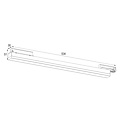 Fantasia Módulo LED magnético Fantasia LINAR, 10W, regulable vía DALI o RF, 25 cm, para carril 48V, blanco