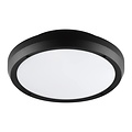 Fantasia Fantasia XEON round black ceiling light with built-in SMD LED 14W, adjustable colour temperature 3000K/4000K and IP65
