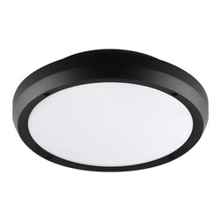 Fantasia XEON Deckenleuchte rund schwarz SMD LED 14W IP65
