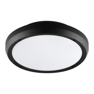 Fantasia XEON Deckenleuchte rund schwarz SMD LED 14W IP65