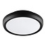 Fantasia Fantasia XEON round black ceiling light with built-in SMD LED 14W, adjustable colour temperature 3000K/4000K and IP65