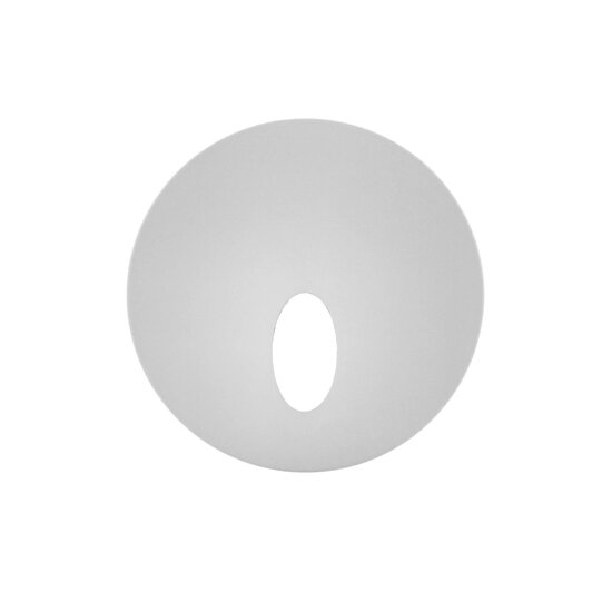 Fantasia Fantasia ARAH Cover RD Oval Opening cover plate in white for magnetic track system