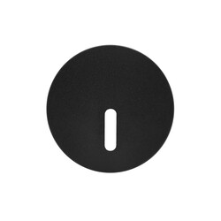 Fantasia ARAH round T-opening cover plate black rail