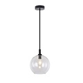 Fantasia Fantasia OSIRA, cache-plafond noir avec câble de 3 mètres, verre non inclus. Collection Deco.