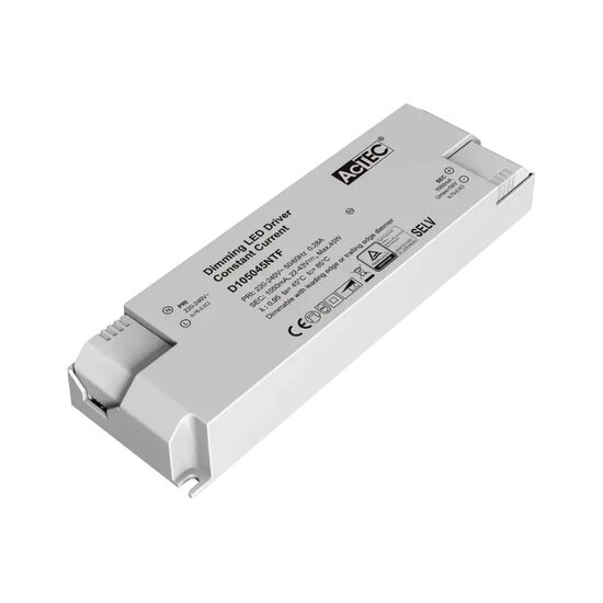 Fantasia Driver LED Fantasia, triac regulable, 45 Watt, salida constante de 1050mA para luminarias LED