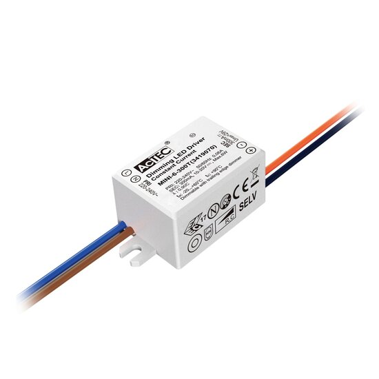 Fantasia Fantasia LED-driver triac dimbaar 6 Watt 300mA constant current, geschikt voor dimbare LED-verlichting