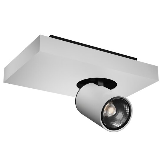 Fantasia Fantasia Nysit Aufbaustrahler, quadratische Abdeckung, GU10, dimmbare LED-Lampe 4,5W inklusive