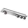 Fantasia Fantasia Nysit spot plafonnier carre a 4 points lumineux, culot GU10, LED incluse, dimmable