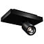 Fantasia Fantasia Nysit spot plafonnier carre a 1 point lumineux, culot GU10, LED incluse, dimmable