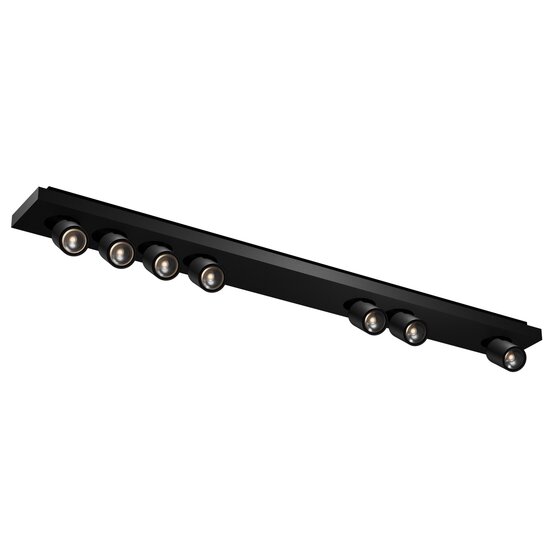Fantasia Fantasia Nysit square ceiling light with 7 light points, GU10 LED spots 4.5W each included, dimmable.