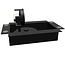 Fantasia Fantasia Nysit placa base para foco de superficie de 1 luz, color negro, pieza de repuesto suelta