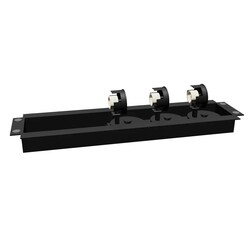 Fantasia Nysit base plate 3-light, black, spare part
