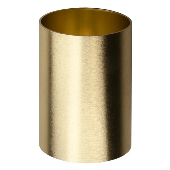 Fantasia Fantasia Nysit abat-jour cylindrique en doré brossé, modèle de la collection Premium.