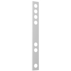 Abat-jour Fantasia Nysit Cover blanc, angle vif, 7 lumières