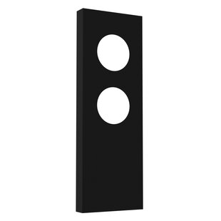 Fantasia Nysit Cover 2L abat-jour noir au design à angles vifs