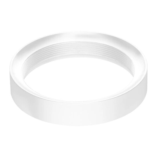 Fantasia Fantasia OONAH decoratieve ring, diameter 80 mm, kleur wit, onderdeel van de Fantasia Deco-collectie.