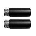 Fantasia Fantasia GURI pieza de extensión para montaje en pared, negra, juego de 2, de la colección Deco, para el aplique GURI