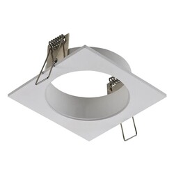 Fantasia ZOOM foco superficie cuadrado, blanco satinado