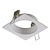 Fantasia Fantasia ZOOM spot saillie carré, blanc satiné GU10