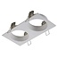 Fantasia Fantasia ZOOM opbouwspot 2-lichts, satijnwitte basis met 2x GU10-fitting, Premium-collectie