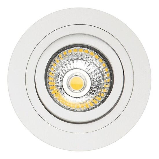 Fantasia Fantasia ZOOM foco de superficie, 1 luz, redondo, blanco con 1x casquillo GU10, colección Premium