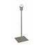 Fantasia Nina table lamp 365mm high in brushed steel, E14 fitting, shade sold separately