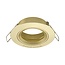 Fantasia Foco empotrable fijo Fantasia Saturn, acabado oro cepillado, casquillo GU10, 80 mm