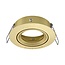 Fantasia Fantasia Saturn Einbauspot, schwenkbare Ausfuehrung, gebuerstet goldene Optik, GU10-Fassung, 83 mm