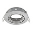 Fantasia Spot encastre orientable Fantasia Saturn, finition acier brosse, douille GU10, diametre 83 mm
