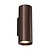 Fantasia Fantasia TABOO Wandleuchte bronze mit Up-/Downlight-Effekt