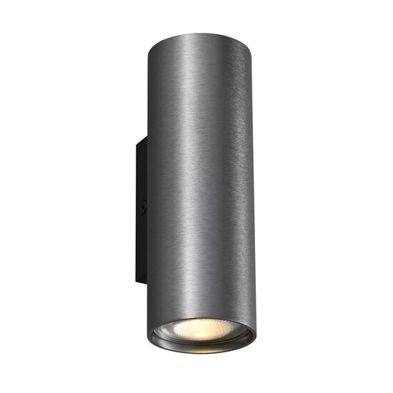 Fantasia Aplique de pared Fantasia Taboo up/down en acero, ilumina hacia arriba y hacia abajo, colección Deco