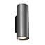 Fantasia Aplique de pared Fantasia Taboo up/down en acero, ilumina hacia arriba y hacia abajo, colección Deco
