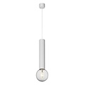 Fantasia Lámpara colgante Fantasia Taboo en blanco con casquillo E27. Colección Deco, bombilla no incluida.