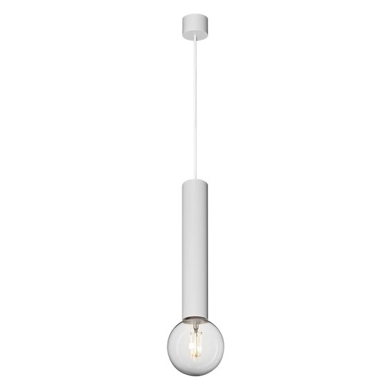 Fantasia Fantasia Taboo hanglamp in wit met E27-fitting. Model uit de Deco-collectie van Fantasia, lichtbron niet inbegrepen.