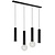 Fantasia Fantasia TABOO Pendant Light 4-Light GU10 E27 Black
