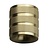Fantasia Fantasia LOPAL Anillo Decorativo Grande Oro para Colgante